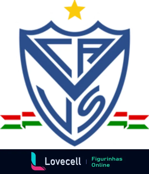 Escudo do Sampaio Corrêa Futebol Clube em azul e branco, com estrela dourada e faixas verde e vermelha